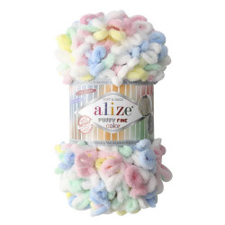 Пряжа ALIZE Puffy Fine Color