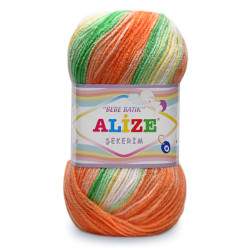 Пряжа ALIZE Sekerim Batik