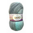 Купити NAKO Mohair Delicate Colorflow 28084 Сірий - Бірюз. - Синій