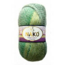 Купити NAKO Mohair Delicate Colorflow 28086 Зелений меланж