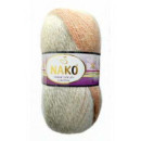 Купити NAKO Mohair Delicate Colorflow 28090 Крем. - Сер. - Св.теракот