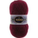 Купити NAKO Mohair Delicate 6110 Бордовий