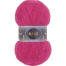 Купити NAKO Mohair Delicate 6141 Малиновий
