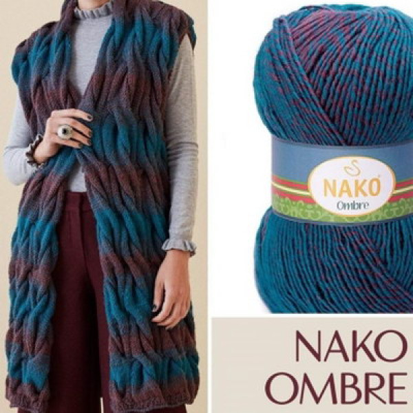 Пряжа NAKO Ombre