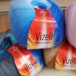 Пряжа VIZELL Rainbow Angora