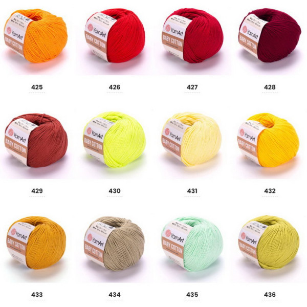 Пряжа YARNART Baby Cotton