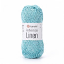Купить YARNART Intense Linen 4130 топаз голубой